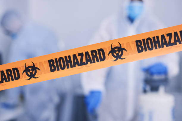 Professional Trauma Scene Cleanup technician working in Nellis AFB, NV